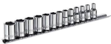 10dílná sada 1/2" hlavic 9-19mm- Tona Expert E034837