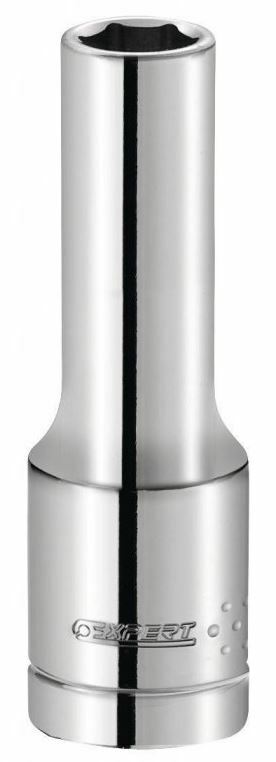 6hranné 1/4" palcové prodloužené hlavice 7/16" - Tona Expert E030317