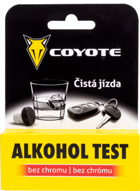 Alkohol tester - detekční trubička