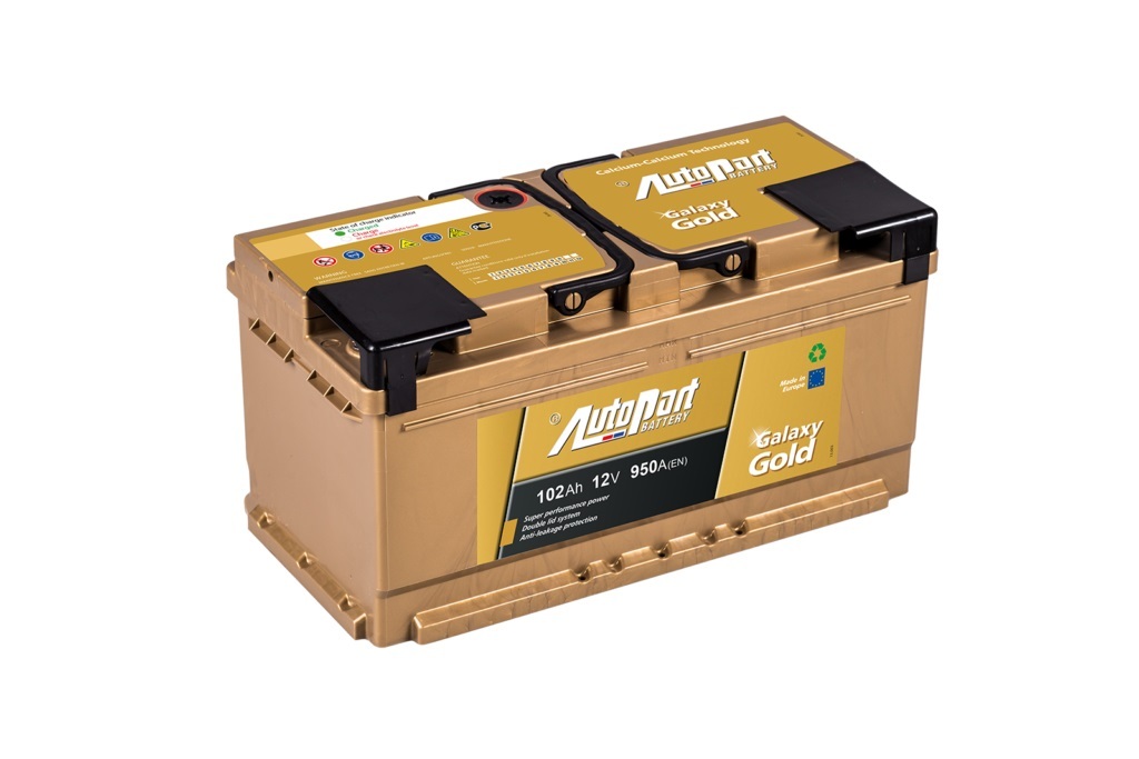 Autobaterie Galaxy Gold 102 Ah 12V