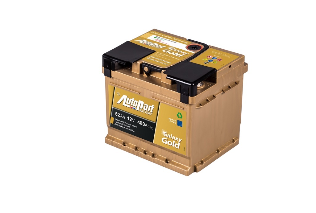 Autobaterie Galaxy Gold 52 Ah 12V