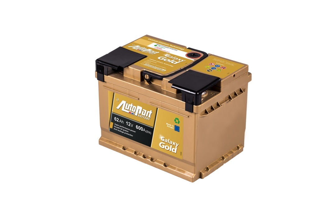 Autobaterie Galaxy Gold 62 Ah 12V