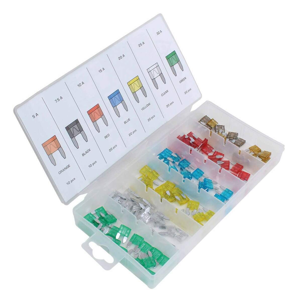 Autopojistky ploché nožové mini