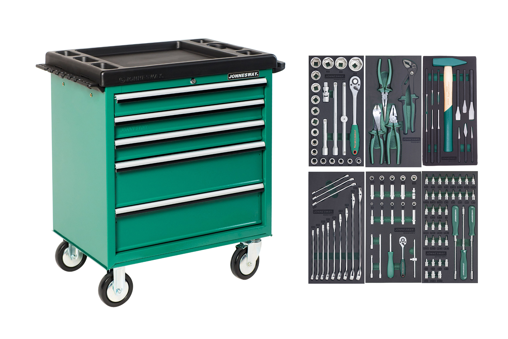 Dílenský montážní vozík vybavený