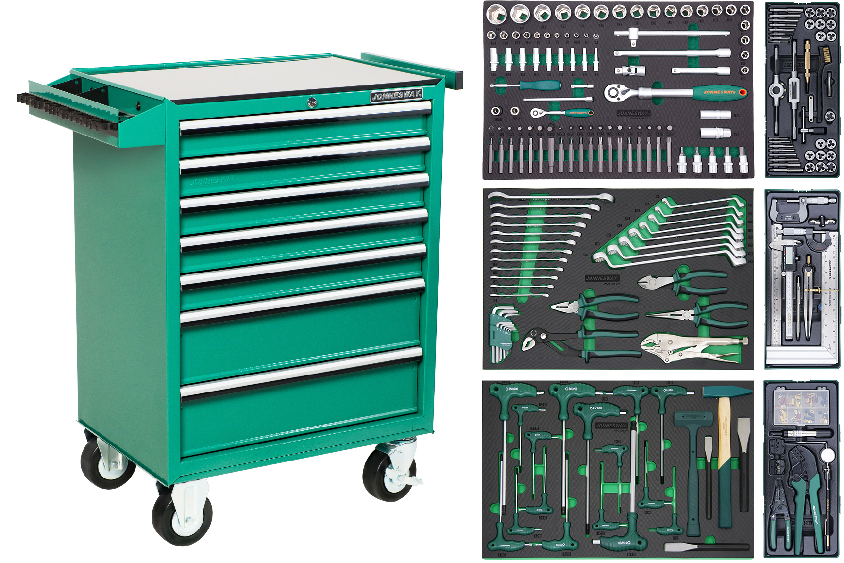 Dílenský montážní vozík vybavený