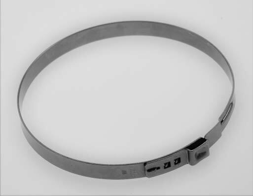 Hadicové spony nerezové