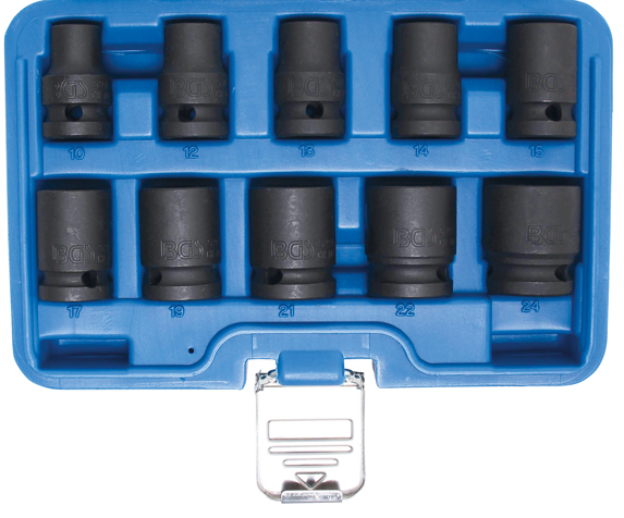 Hlavice 1/2" nástrčné tvrzené 10-24mm CrMo - BGS 5205