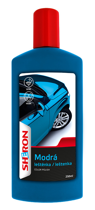 Leštěnka modrá 250 ml SHERON