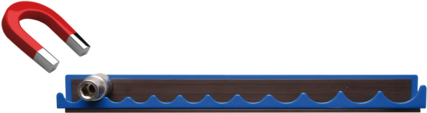 Lišta magnetická pro 12 hlavic 3/8" - BGS