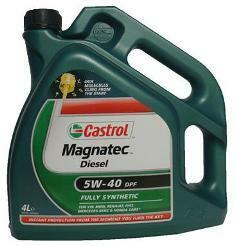 Motorový olej Castrol MAGNATEC DIESEL DPF 5W40 4L