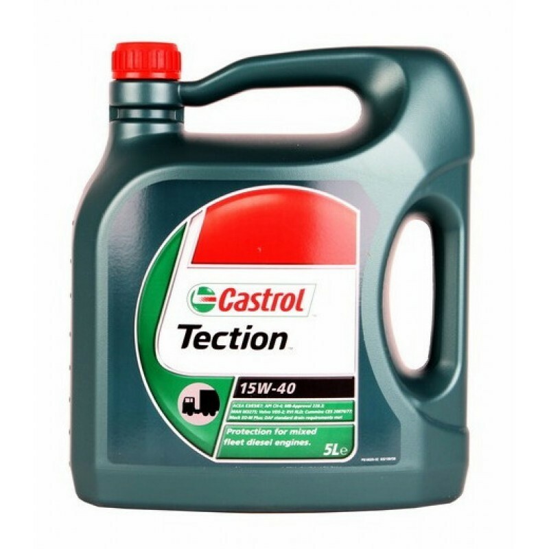 Motorový olej Castrol TECTION 15W40 5L