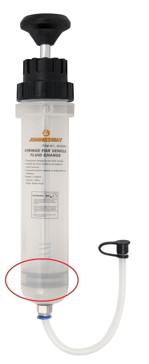 Náhradní těsnění pístu odsávačky JONNESWAY AE300204 (0
