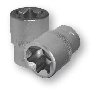 Nástrčná hlavice TORX E 3/8" E8 - ASTA