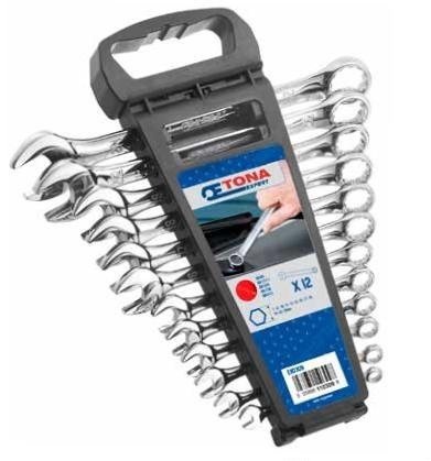 Očkoploché klíče 7-24mm 12 ks Tona Expert (E110309T)