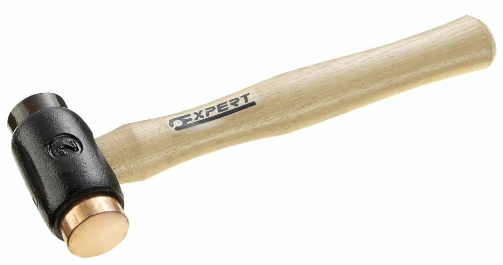 Palice s měděnou a koženou údernou plochou 95 mm - Tona Expert E151002