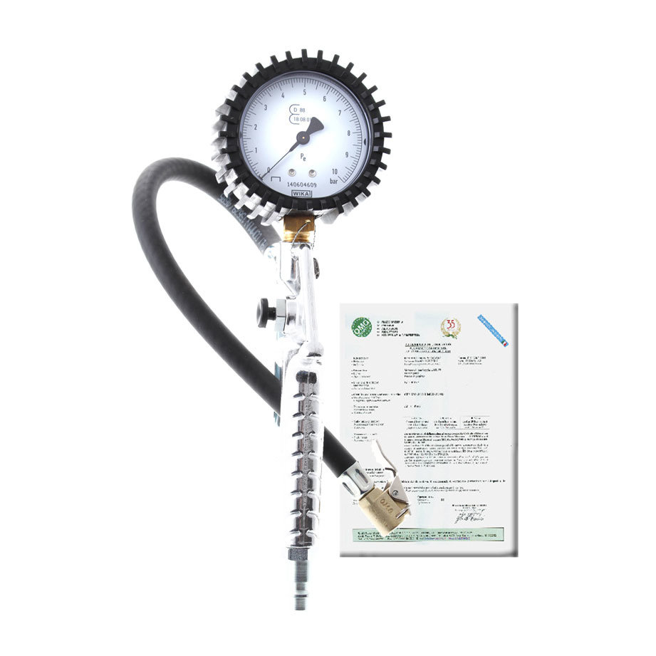 Pneuhustič s certifikátem 0-10 bar