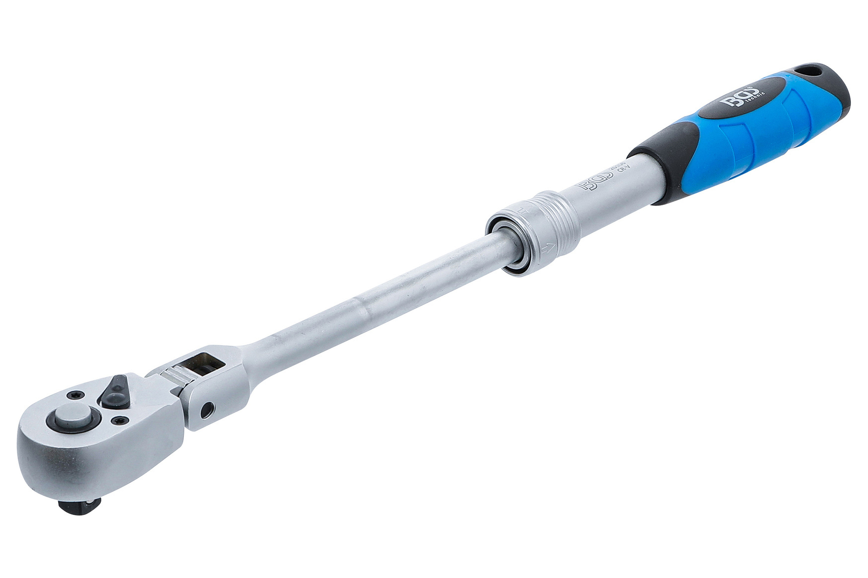 Ráčna teleskopická s kloubem 3/8" délka: 240-340 mm - BGS 25106