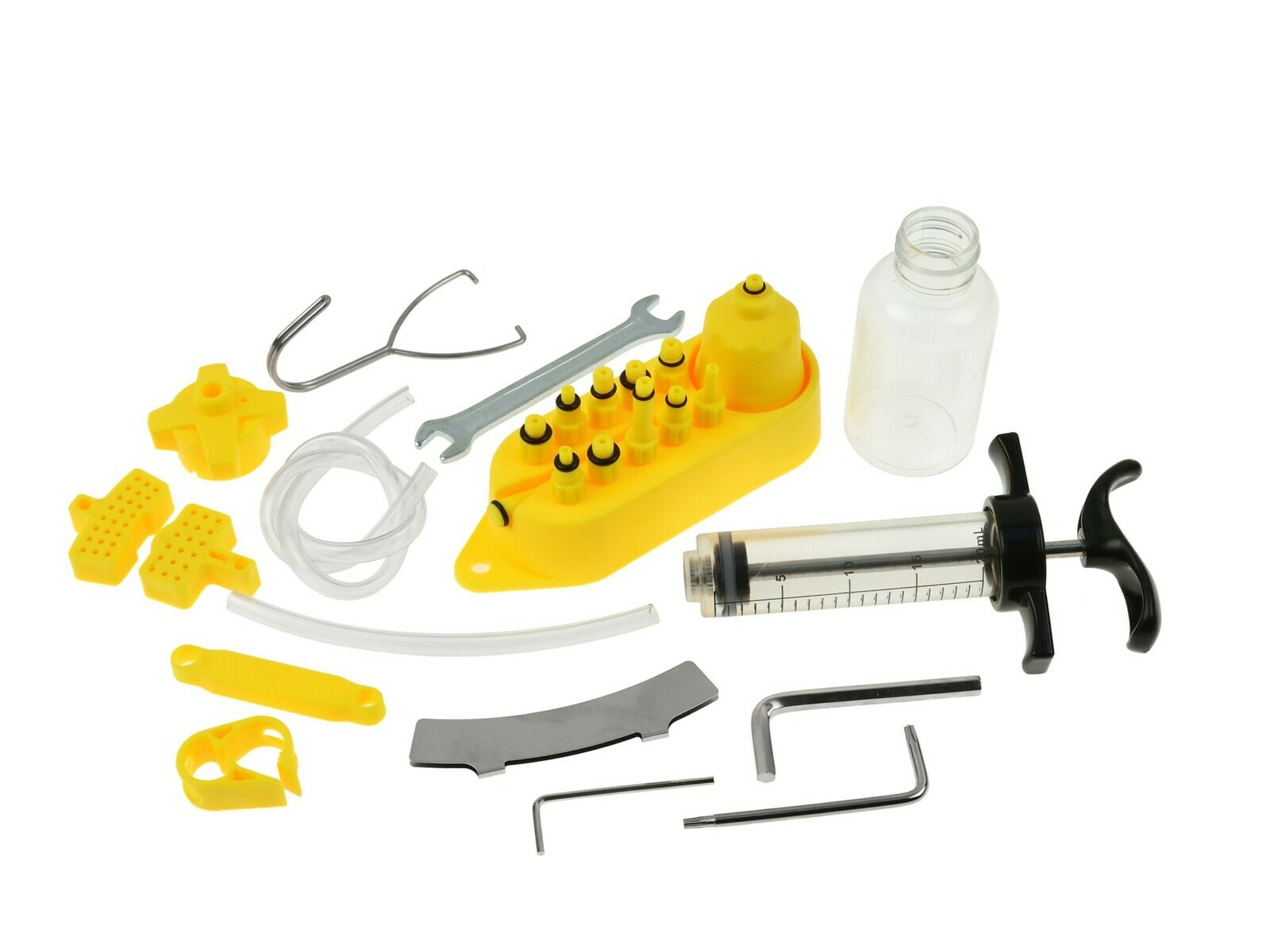 Sada na odvzdušnění brzd jízdních kol