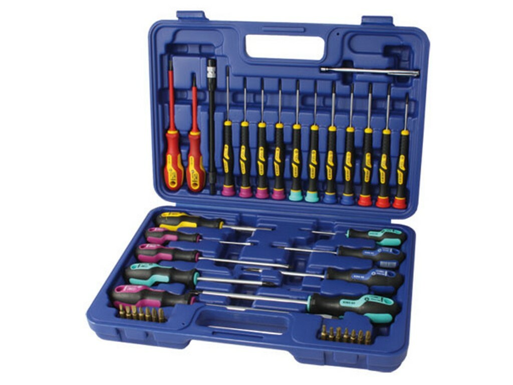 Sada šroubováků v kufru S line profi