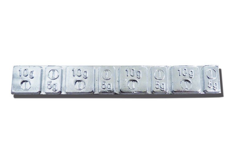 Samolepící závaží MOTO Barreta 60g - CHROM - pásek NORTON