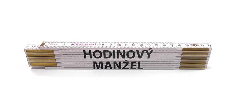 Skladací metr HODINOVÝ MANŽEL