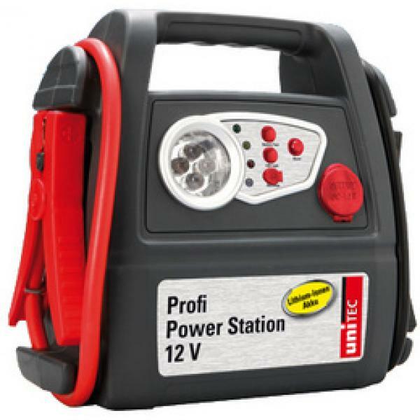 Startovací zdroj 15 A s kompresorem 18 bar - PROFI POWERSTATION