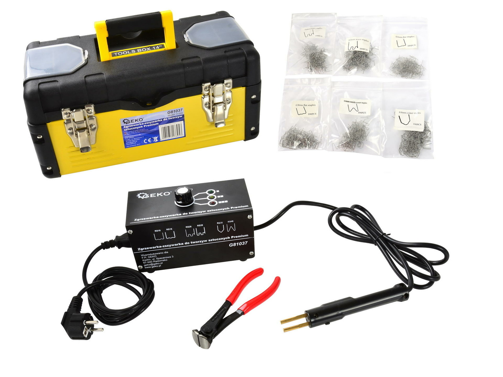 Svářečka plastů - sada na opravu plastů