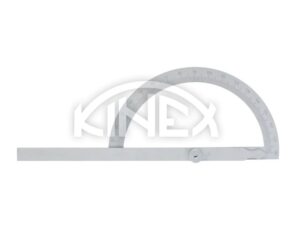 Úhloměr KINEX obloukový 120x200mm