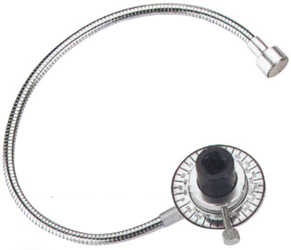 Úhloměr s magnetem pro úhlové dotahování šroubů k momentovému klíči 1/2"