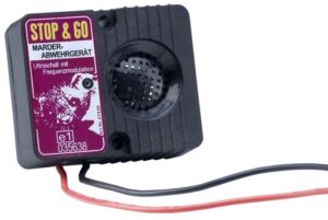 Ultrazvukový odpuzovač kun z motorového prostoru Stop a Go