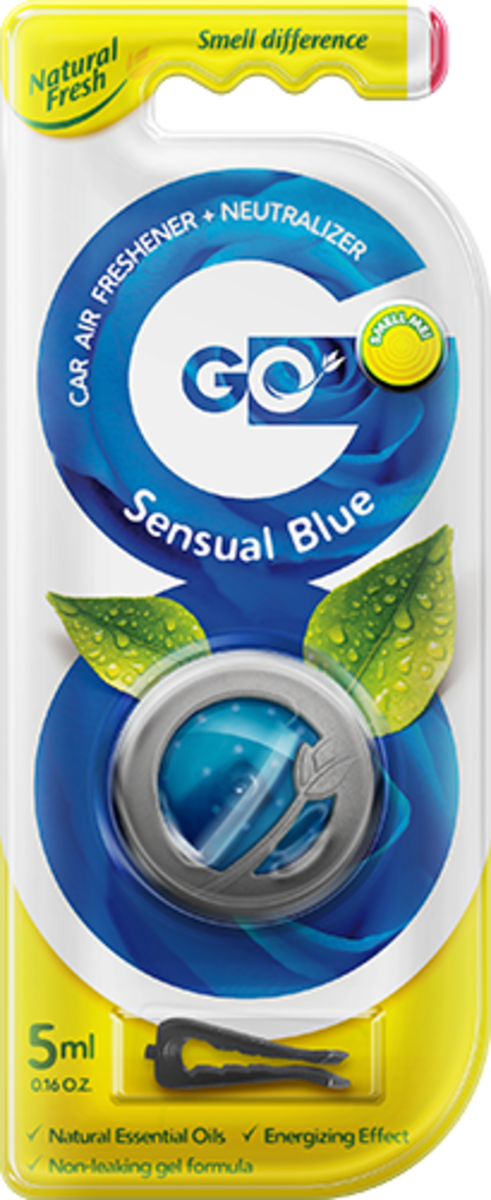 Vůně do auta Go Gel Sensual Blue 5 ml