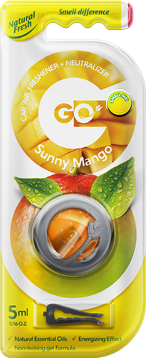 Vůně do auta Go Gel Sunny Mango 5 ml