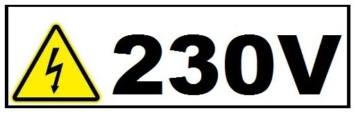 Změna napájení na 230V